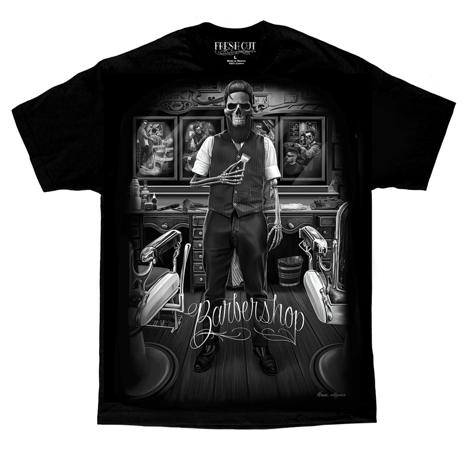 FRESH CUT - BARBER SHOP Men's Tee