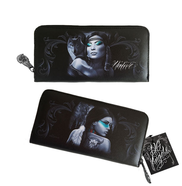 Native - WOMENS ZIPPERED WALLET