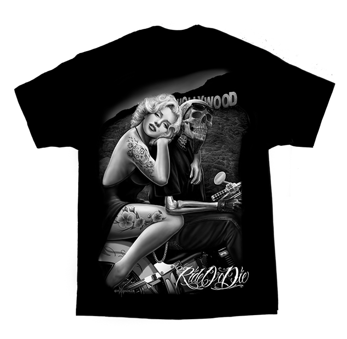 RIDE OR DIE - Hollywood Homegirl Men's Tee