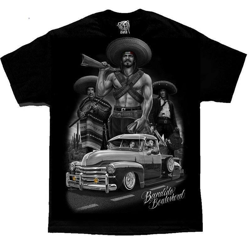 DGA Tees - BANDIDO BOULEVARD Men's Tee